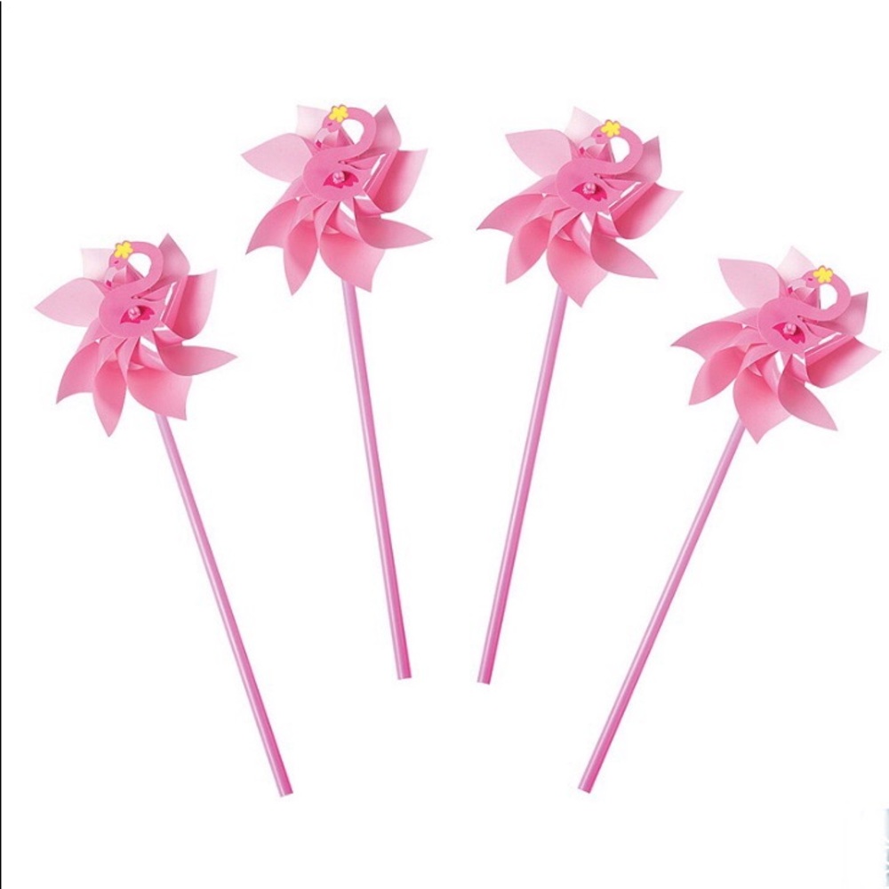 🦩 Flamingo Pinwheels 🦩